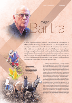 Roger Bartra Murià.
