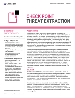 DS_Check Point Threat Extraction-ES