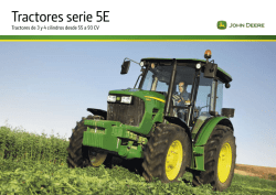 Tractores serie 5E