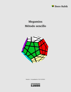 Megaminx Método sencillo