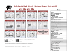 2015-2016 - Edwin O. Smith High School