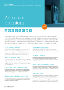 Aéromax Premium - Saneamientos Dimasa