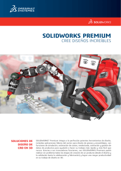 SolidWorks Premium Hoja de datos