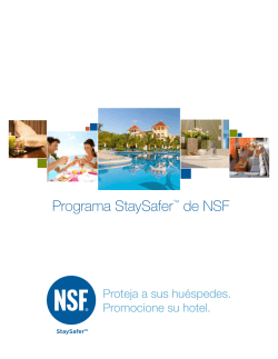 Programa StaySafer™ de NSF