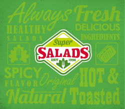 HEALTHY - Super Salads