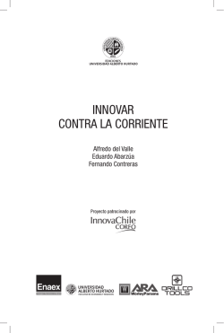 innovar contra la corriente - Ediciones Universidad Alberto Hurtado