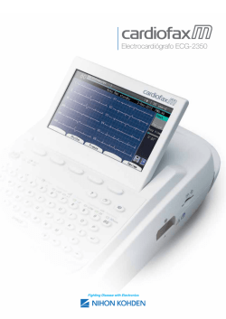 Electrocardiógrafo ECG-2350