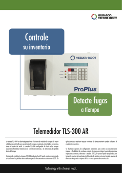 TLS-350 PLUS Brochure - Gilbarco Veeder-Root