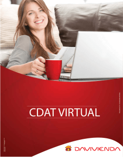 CDAT Virtual Davivienda versión antigua