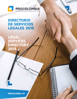 directorio de servicios legales 2015 legal services directory 2015