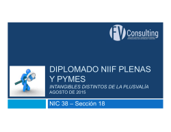 DIPLOMADO NIIF PLENAS Y PYMES