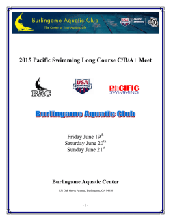 2010 Burlingame Aquatic Club