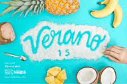 Verano 2015 - La Cocina Nestlé