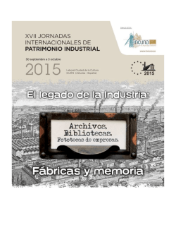 XVII Jornadas Internacionales de Patrimonio