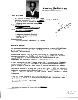 Francisco Díaz Rodríguez Datos generales E-mail:
