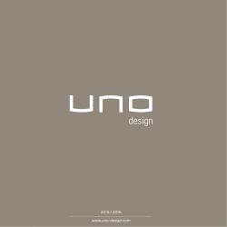 Catálogo - UNO design