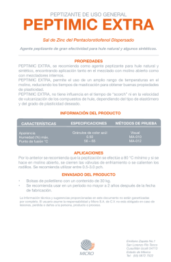 PEPTIMIC EXTRA - MICRO SA DE CV calidad en componentes