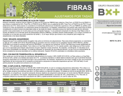 FIBRAS - Blog Grupo Financiero BX+