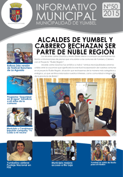 Edicion n° 50- 2015 - Municipalidad de Yumbel