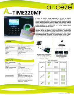 TIME220MF - Tecnosinergia