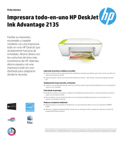 Impresora todo-en-uno HP DeskJet Ink Advantage 2135