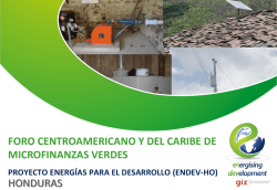 Eficiencia Energética sector Rural