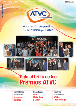 Premios ATVC - Asociación Argentina de Televisión por Cable / ATVC
