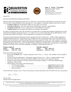 BHS Beaver Day Info Packet (8Mb pdf)