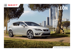 Catálogo SEAT León - Año 2014
