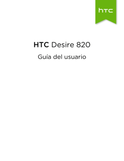 Manual de Usuario hTc Desire 820