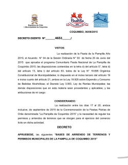 DECRETO - Municipalidad de Coquimbo