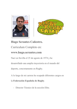 CV Hugo Serantes RRC