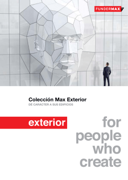 Colección Max Exterior