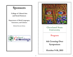 6th Crossing Over Symposium (2015)