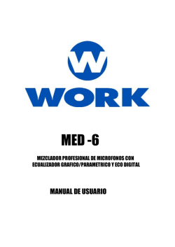 MED -6 - WORK PRO Audio