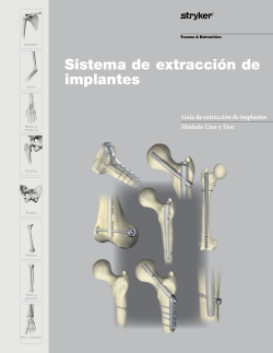 Sistema de extracción de implantes
