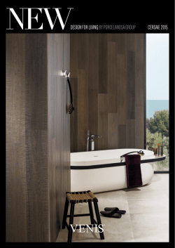 newdesign for living by porcelanosa group cersaie 2015