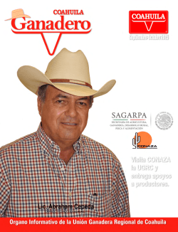 en COAHUILA - Union Ganadera Regional de Coahuila