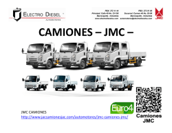 2015-07 ELECTRO DIESEL CAMIONES JMC