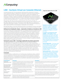 L300 – Escritorio Virtual con Conexión Ethernet