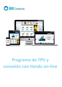 Programa de TPV y conexión con tienda on-line
