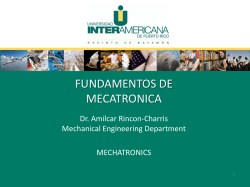 Presentacion 1 – Dr. Amilcar Rincon
