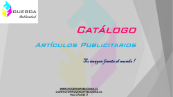 Catálogo 2015 - figueroa publicidad | impresiones serigráficas de