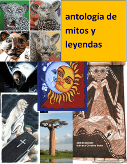 Antología de mitos y leyendas