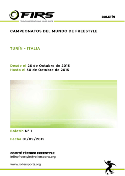 campeonatos del mundo de freestyle turín - italia
