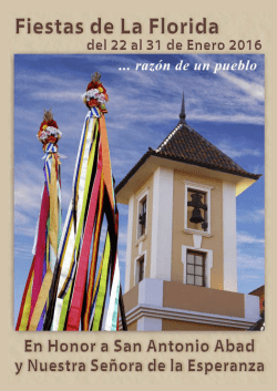 PROGRAMA 2016 - Ayuntamiento de la Villa de La Orotava