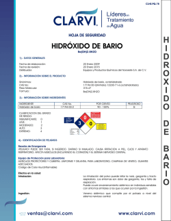 Hidróxido de Bario
