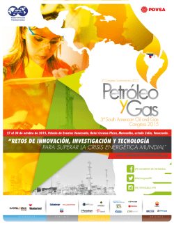 286 - 3er Congreso Suramericano de Petroleo y Gas 2015