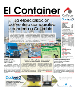 al petróleo? - Federación Colombiana de Transportadores de Carga