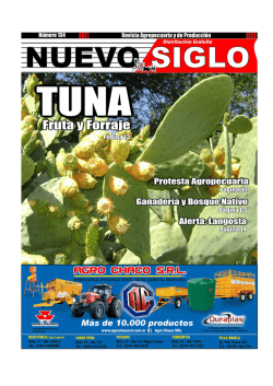 Descargar Revista Agropecuaria Nuevo Siglo en formato PDF